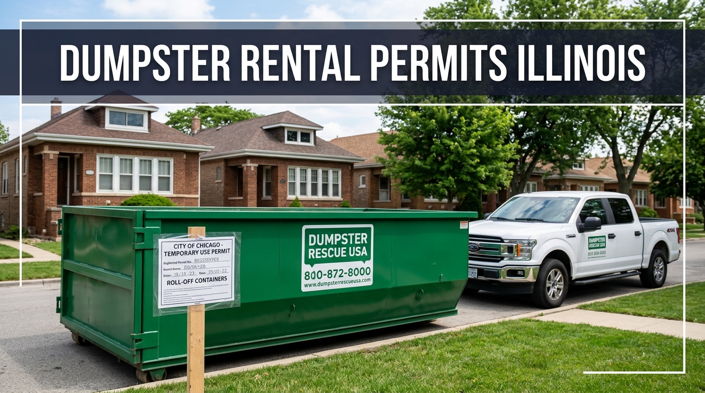 Do You Need a Permit for a Dumpster Rental in Illinois? Official 2026 Guide