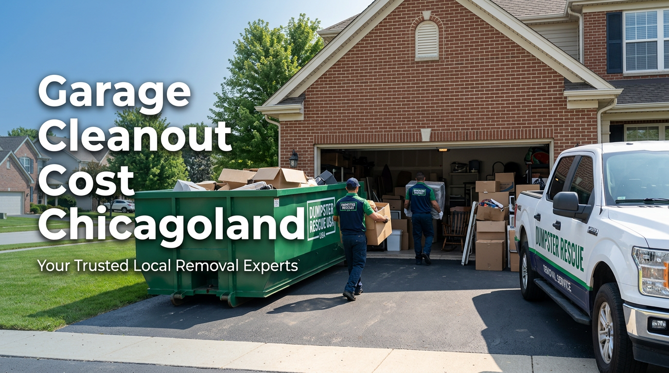 How Much Does a Garage Cleanout Cost in Chicagoland?