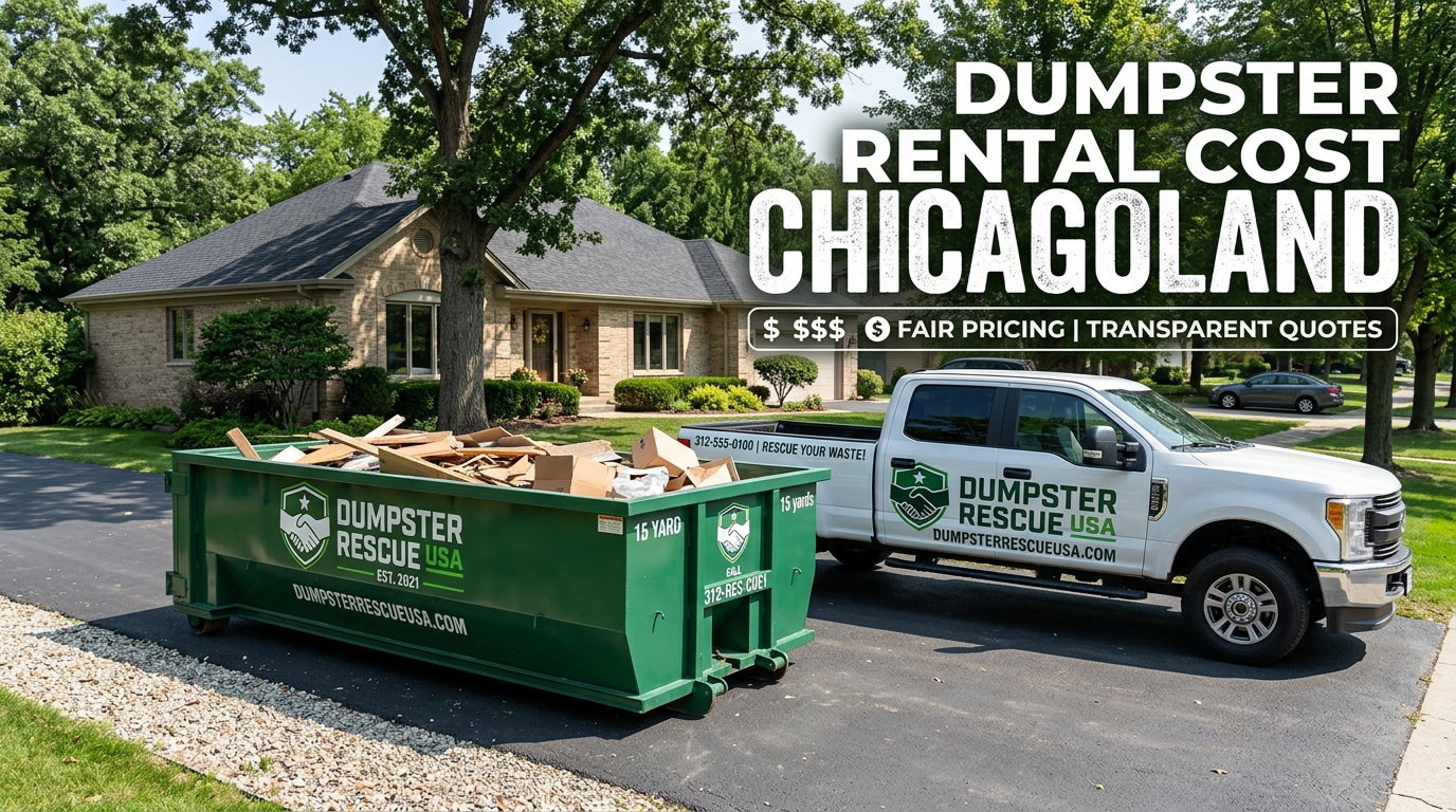 How Much Does Dumpster Rental Cost in Chicagoland? Official 2026 Pricing