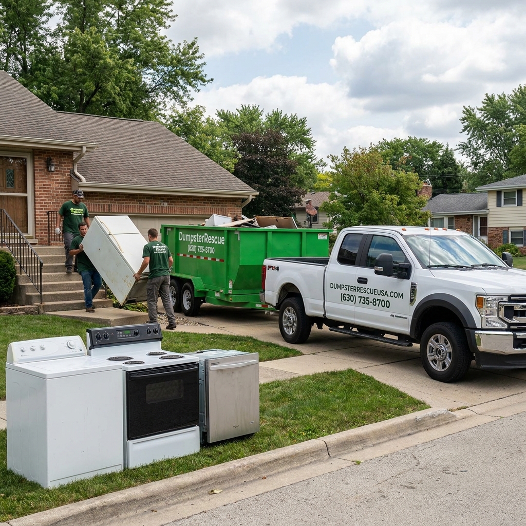 What Can Go in a Roll-Off Dumpster in Illinois? (Allowed & Prohibited Items)