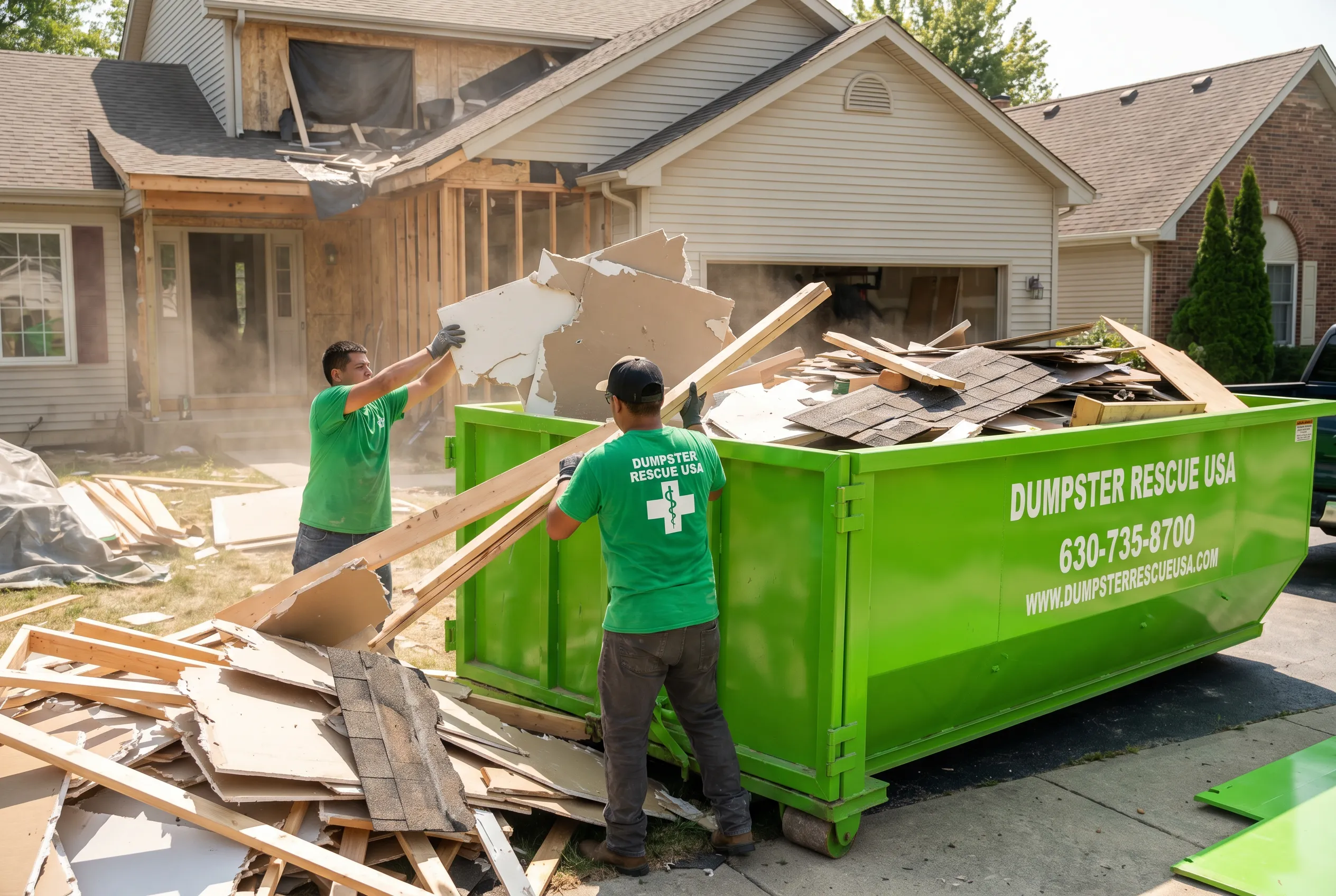 Construction Debris Removal — Medinah, DuPage & Cook County
