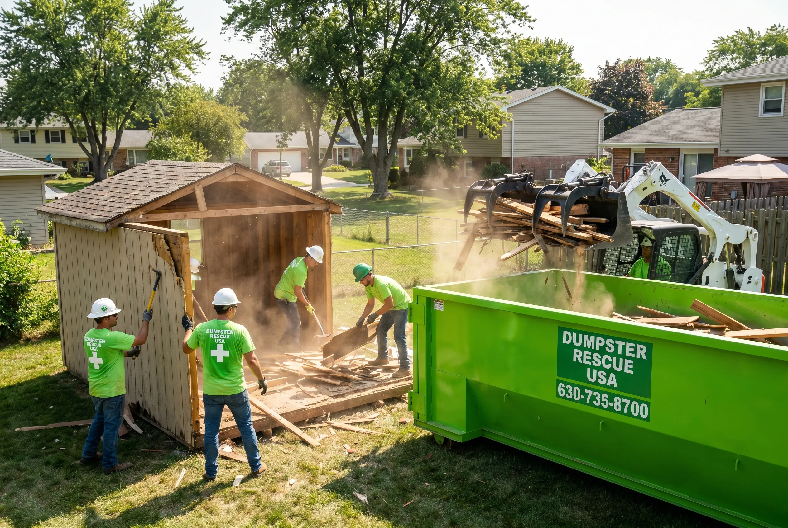 Demolition in Kane County