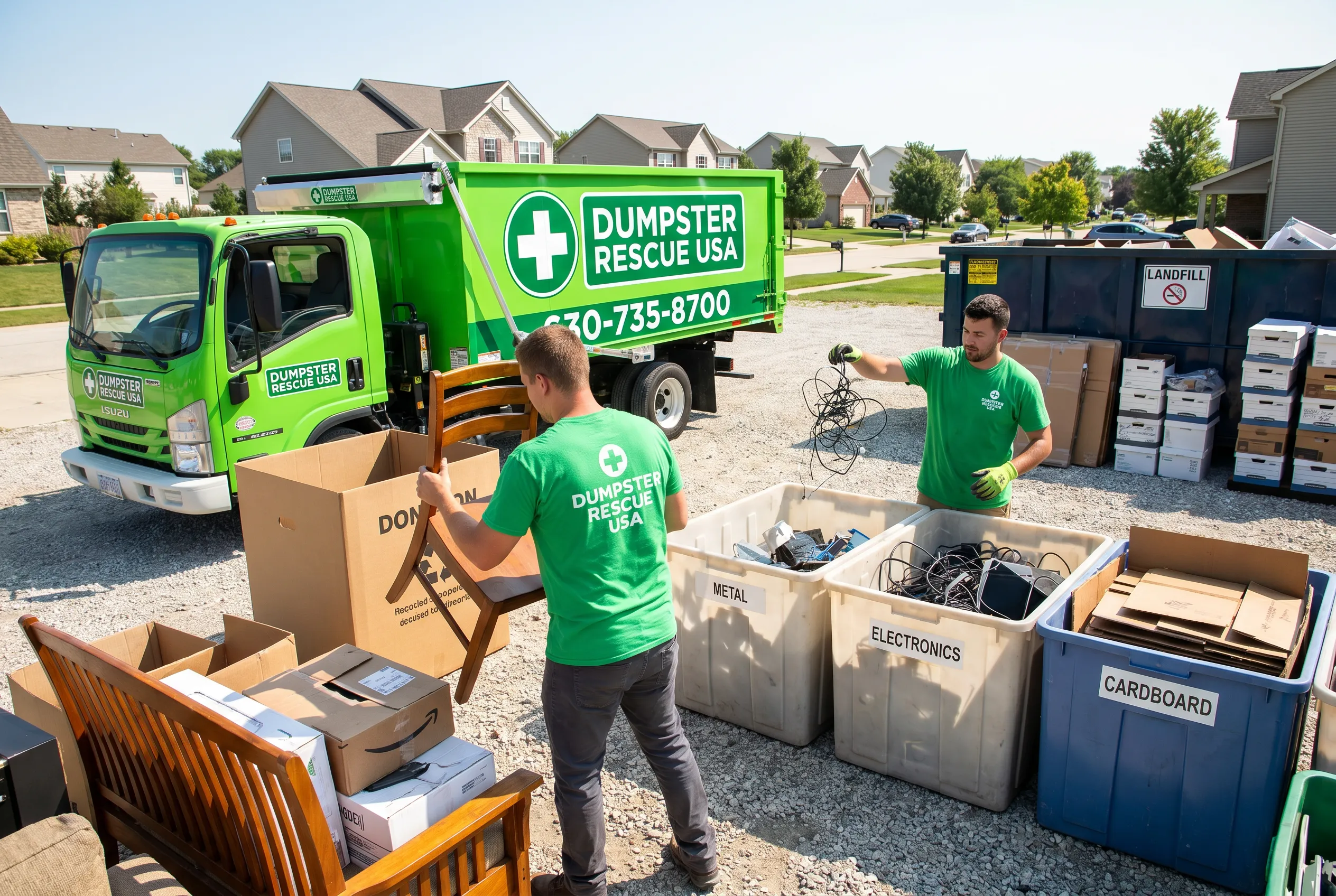 Recycling & Donation Services — Bartlett, Kane County