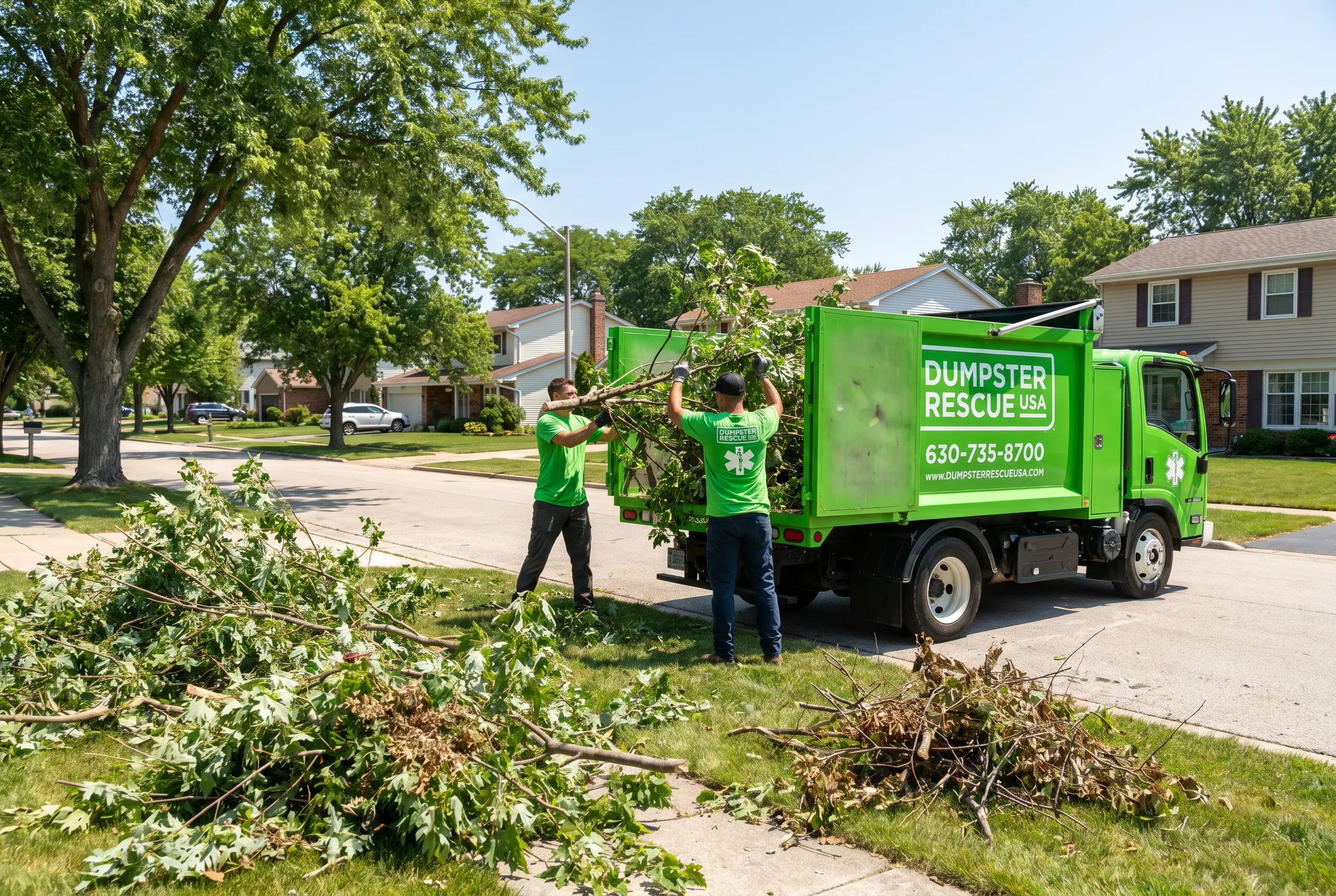 Yard Waste Removal — Bartlett, Kane County
